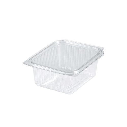Barquettes charnières rectangles PET recty 12,7 x 11,5 x 5,5 cm - 375 ml (600 unités)