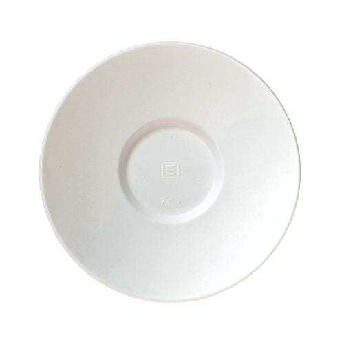 Assiettes evidence blanches canne à sucre, sans PFAS, ø 14,5 x 2 cm (600 unités)