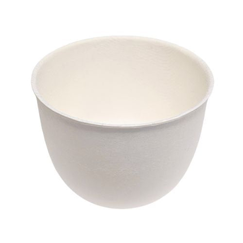Verrine Evidence blanche canne à sucre sans PFAS ø 7,2 x 5,5 cm - 175 ml (400 unités)