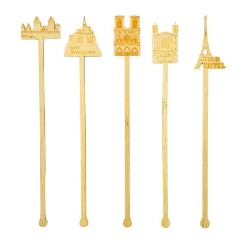 Agitateurs France 180 mm (Carcassonne, Fourvière, Mont Saint Michel, Notre-Dame, Tour Eiffel) (2000 unités)