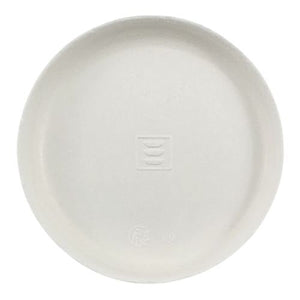 Assiettes Ano blanches canne à sucre, sans PFAS, ø 7 x 1 cm (1200 unités)