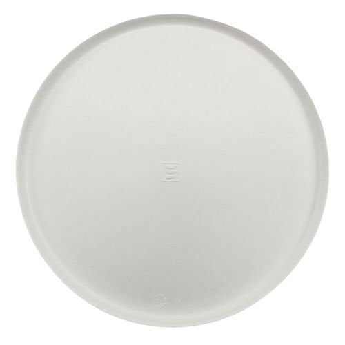 Assiettes ano blanches canne à sucre, sans PFAS, ø 22 x 1 cm (300 unités)