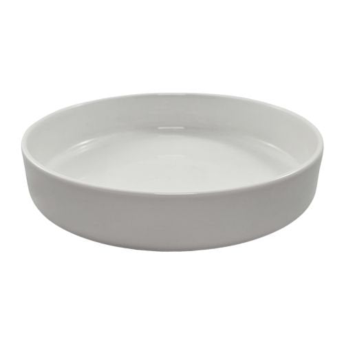 Assiettes ano blanches porcelaine ø 18 x 3,5 cm - 550 ml (24 unités)