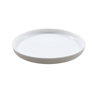 Assiettes Ano blanches PP ø 12 x 1,2 cm (200 unités)