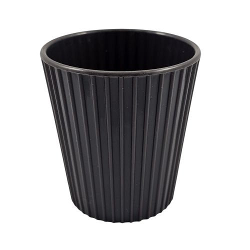 Gobelets canelia PP noir ø 6,5 x 6,9 cm - 13,5 cl (200 unités)