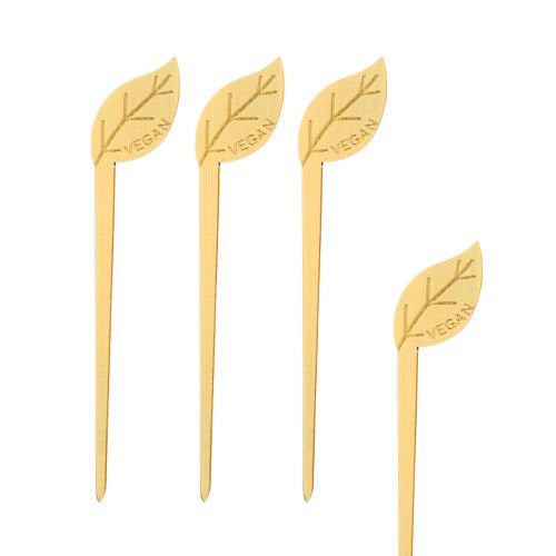 Piques bambou "végan" 90 mm (2000 unités)