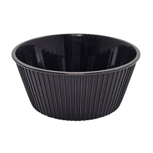 Saladiers Canelia PP noir ø 12 x 5,1 cm - 350 ml (200 unités)