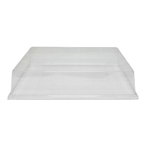 Couvercles dômes PET pour assiettes Evasion 17,5 x 12,5 cm (200 unités)