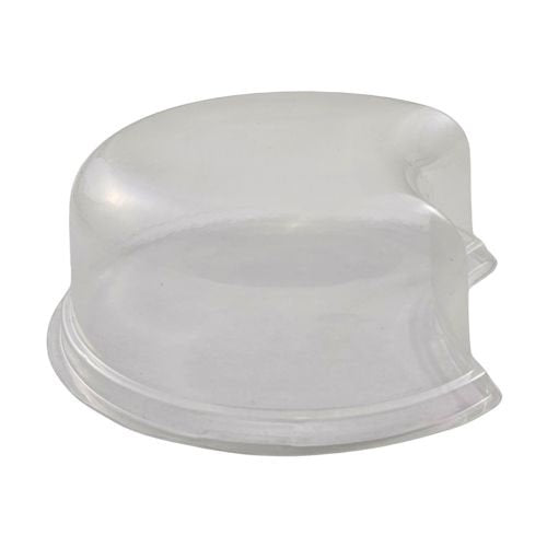 Couvercles dômes PET pour assiettes Ano demi-lune ø 12 cm (600 unités)