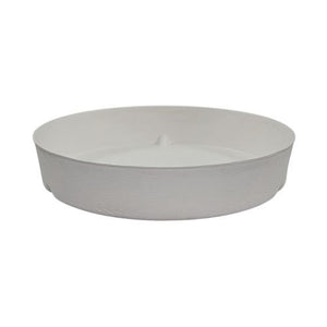 Assiettes Ano blanches canne à sucre, sans PFAS, ø 18 x 3,5 cm - 750 ml (240 unités)