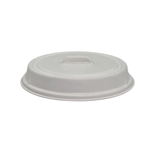 Couvercles dômes canne à sucre pour assiettes Ano sans PFAS ø16cm blanc (240 unités)