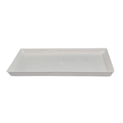 Assiette evasion canne à sucre, sans PFAS, 13 x 6,5 x 1 cm (600 unités)