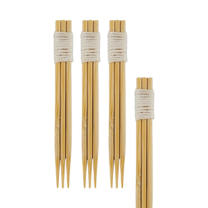 Piques trident blanc 6 cm (2000 unités)