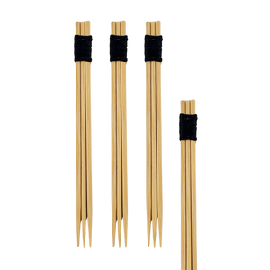 Piques trident noir 9 cm (2000 unités)